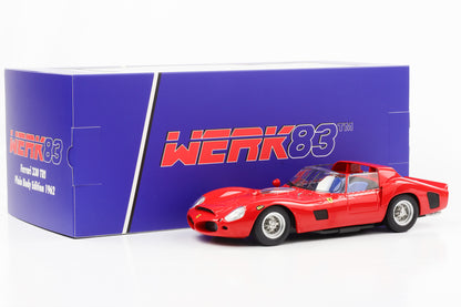 1:18 Ferrari 330 P3 Spider Plain Body Version rouge 1966 WERK83 moulé sous pression