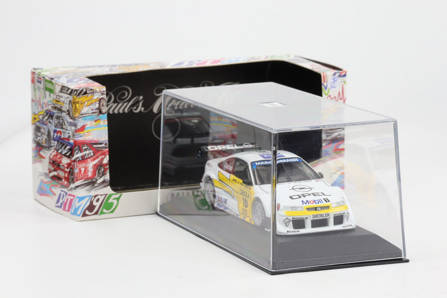 1:43 Minichamps Opel Calibra V6 4X4 DTM 1995 Team Joest #10 Y. Dalmas