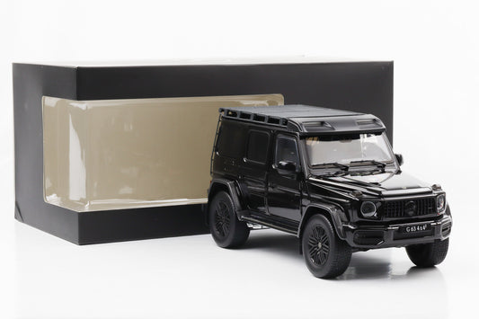 1:18 Mercedes-Benz AMG G 63 4x4 obsidianschwarz iScale Dealer Limited