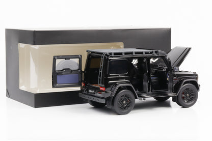 1:18 Mercedes-Benz AMG G 63 4x4 nero ossidiana pazzo iScale Dealer Limited