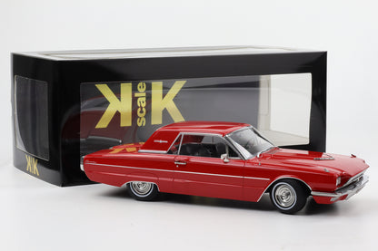 1:18 KK-Scale Ford Thunderbird Hardtop Coupe Baujahr 1966 rot „Flair Birds“