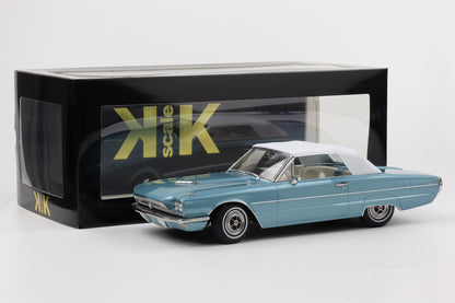 1:18 KK-Scale Ford Thunderbird 1966 like Movie Thelma & Louise hellblau