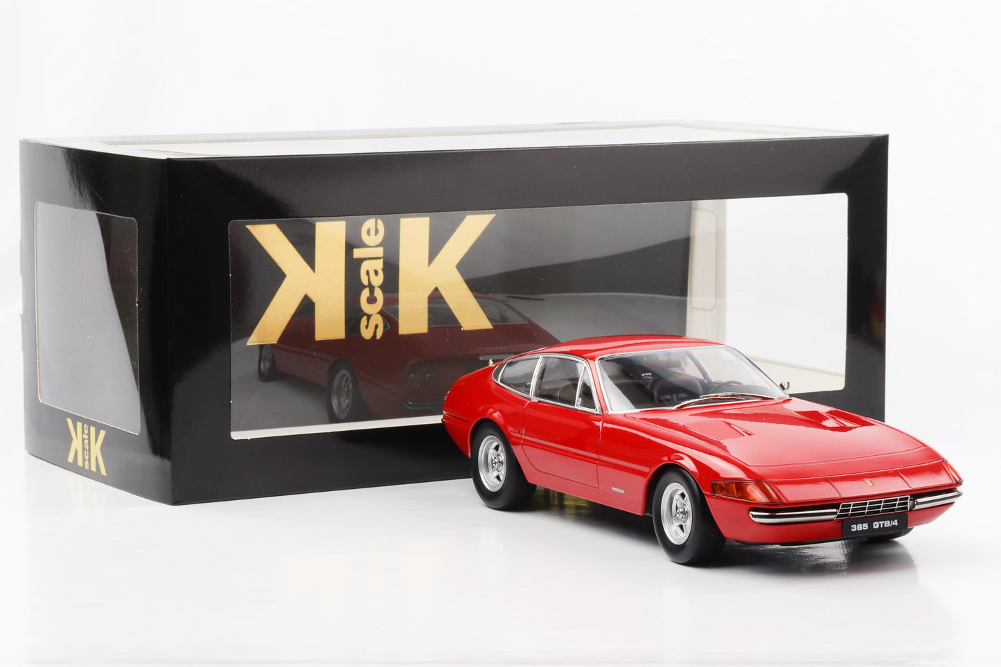 1:18 Ferrari 365 GTS/4 Daytona 2. Serie 1971 Coupe rot KK-Scale diecast