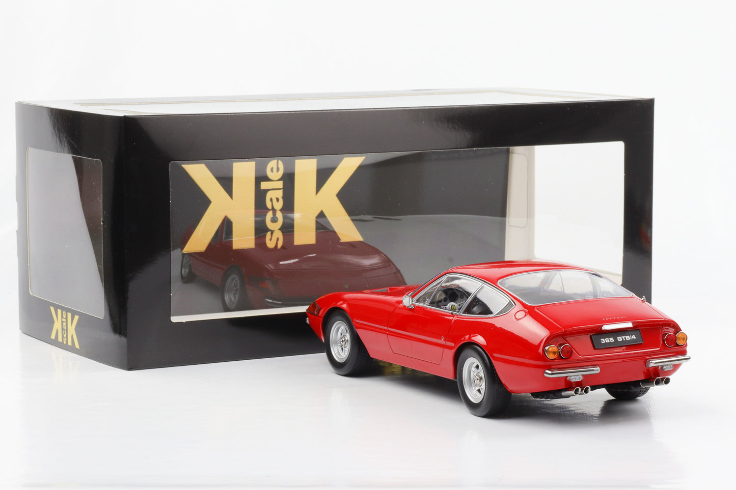 1:18 Ferrari 365 GTS/4 Daytona 2. Serie 1971 Coupe rot KK-Scale diecast