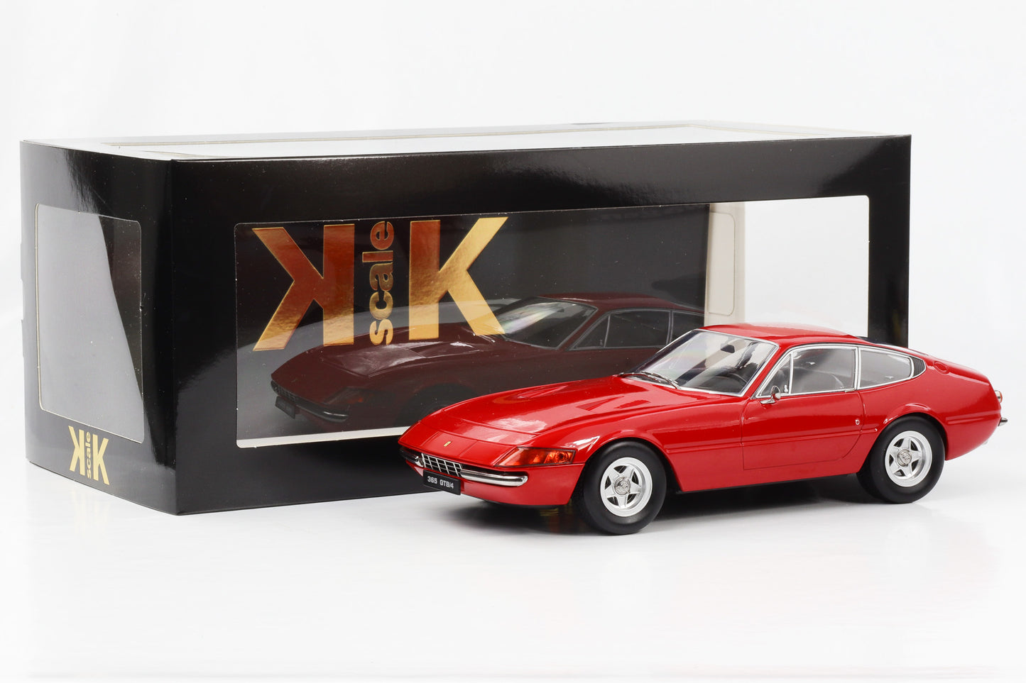 1:18 Ferrari 365 GTS/4 Daytona 2. Serie 1971 Coupe rot KK-Scale diecast