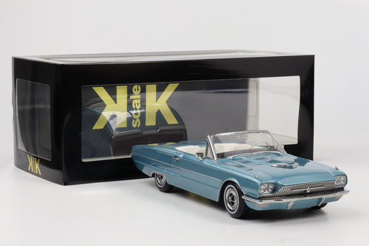 1:18 KK-Scale Ford Thunderbird 1966 like Movie Thelma & Louise hellblau