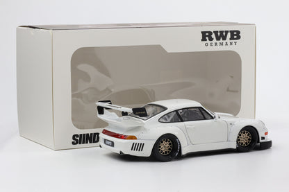 1:18 WERK83 Porsche 911 993 RWB Rauh-Welt Germany Sidney Osechi G2.2 weiss