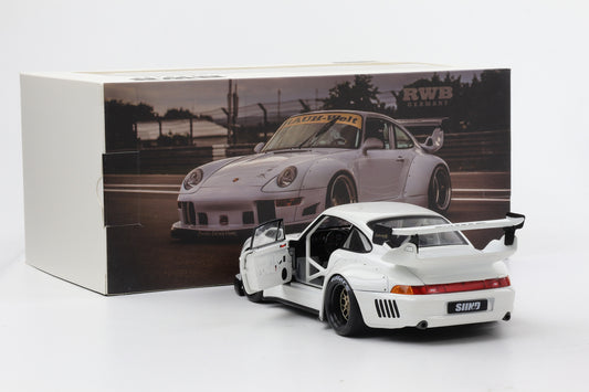 1:18 WERK83 Porsche 911 993 RWB Rauh-Welt Germany Sidney Osechi G2.2 weiss