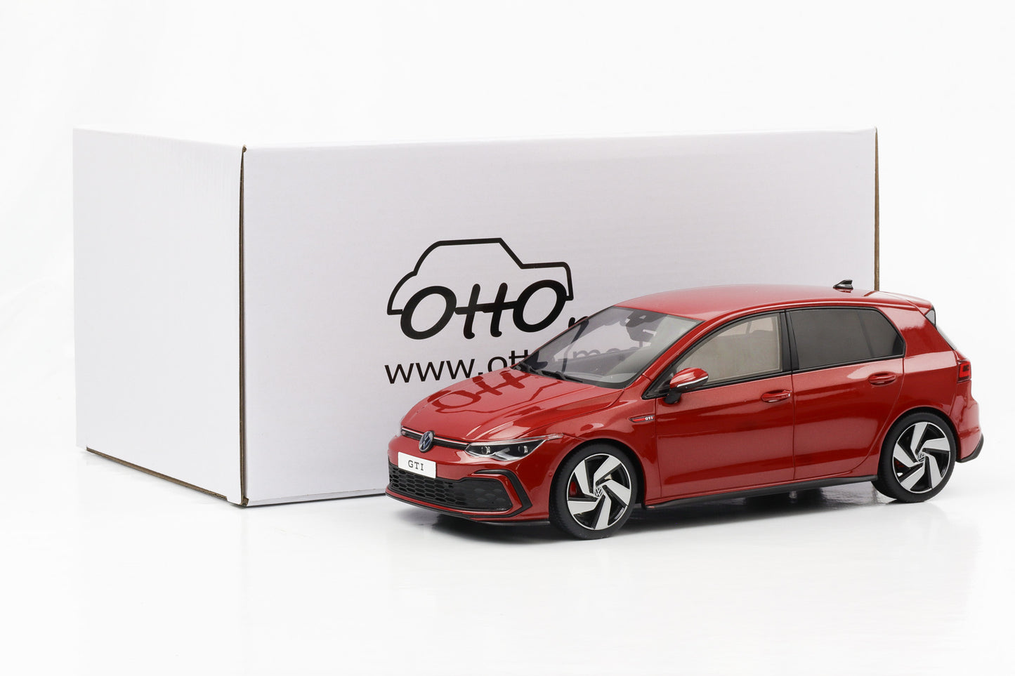 1:18 VW Golf VIII GTI 2021 rot Ottomobile OT405