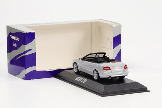 1:43 Minichamps Volvo C70 Cabrio silber metallic Dealer