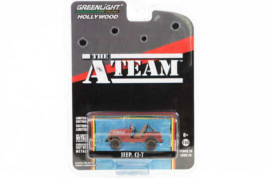 1:64 The A-Team Jeep CJ-7 Animal Preserve Greenlight Hollywood