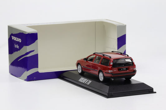 1:43 Minichamps Volvo V 70 Kombi rot metallic Dealer