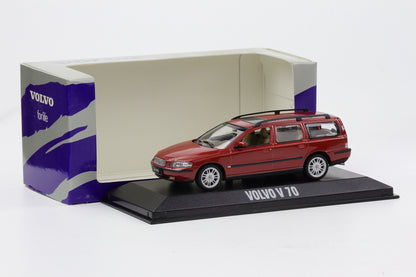 1:43 Minichamps Volvo V 70 Kombi rot metallic Dealer
