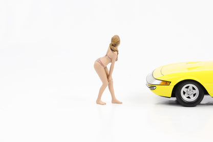 1:18 Figur Bikini Calender Girl May American Diorama Figuren