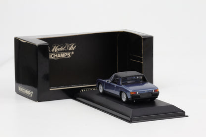1:43 Minichamps Porsche 914 2.0 Hardtop 1969 - 1973 blau metallic