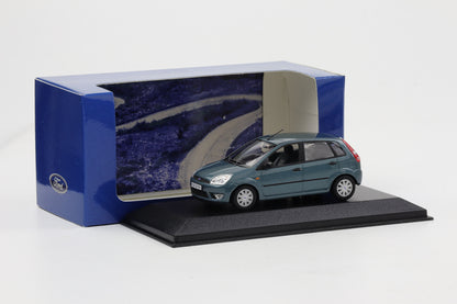 1:43 Minichamps Ford Fiesta 5-Türer 2002 petrol metallic Dealer