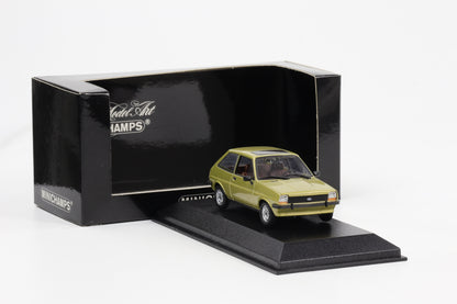 1:43 Minichamps Ford Fiesta 1976 gold metallic / Solargold