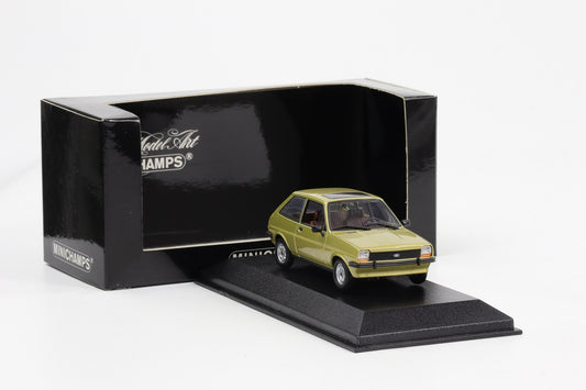 1:43 Minichamps Ford Fiesta 1976 gold metallic / Solargold