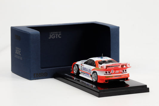 1:43 Ebbro Unisa JECS Nissan Skyline R33 JGTC 1998 High down force 44255