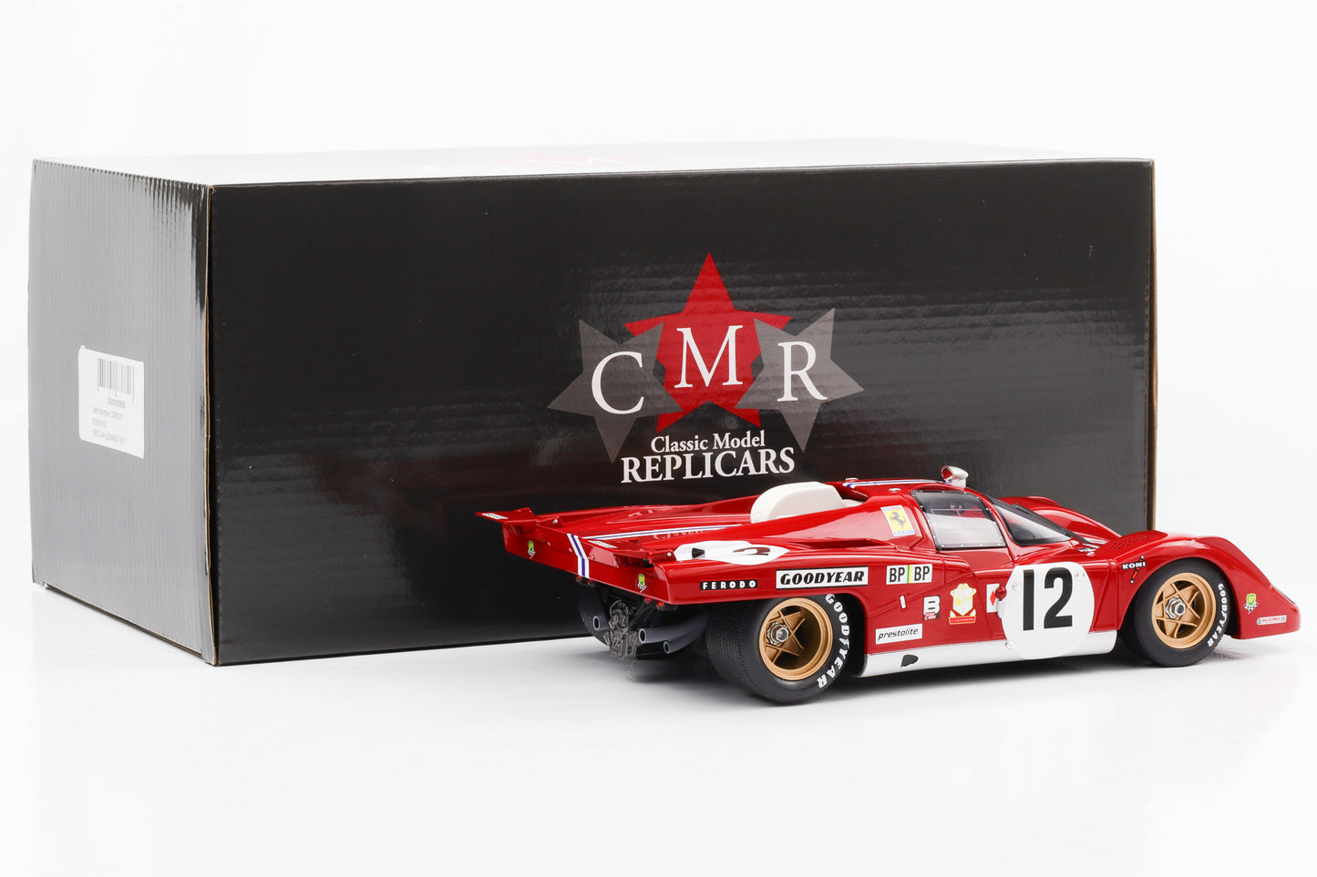 1:18 Ferrari 512M #12 3rd 24h LeMans 1971 Posey Adamowicz CMR OVP
