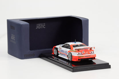 1:43 Ebbro Unisa JECS Nissan Skyline R33 JGTC 1998 #3 M. Hasemi T Tanaka diecast
