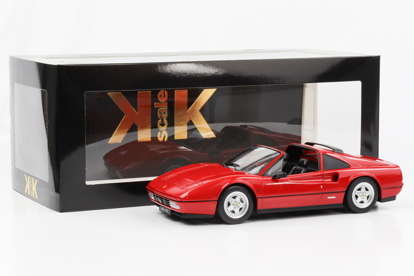 1:18 Ferrari 328 GTS rot 1985 / Interieur schwarz K-Scale diecast KKDC180551