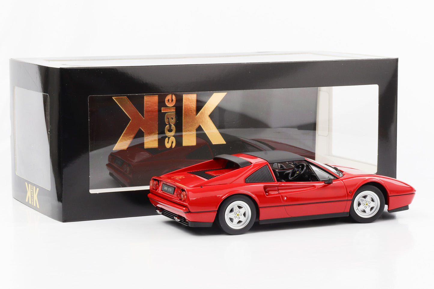 1:18 Ferrari 328 GTS rot 1985 / Interieur schwarz K-Scale diecast KKDC180551