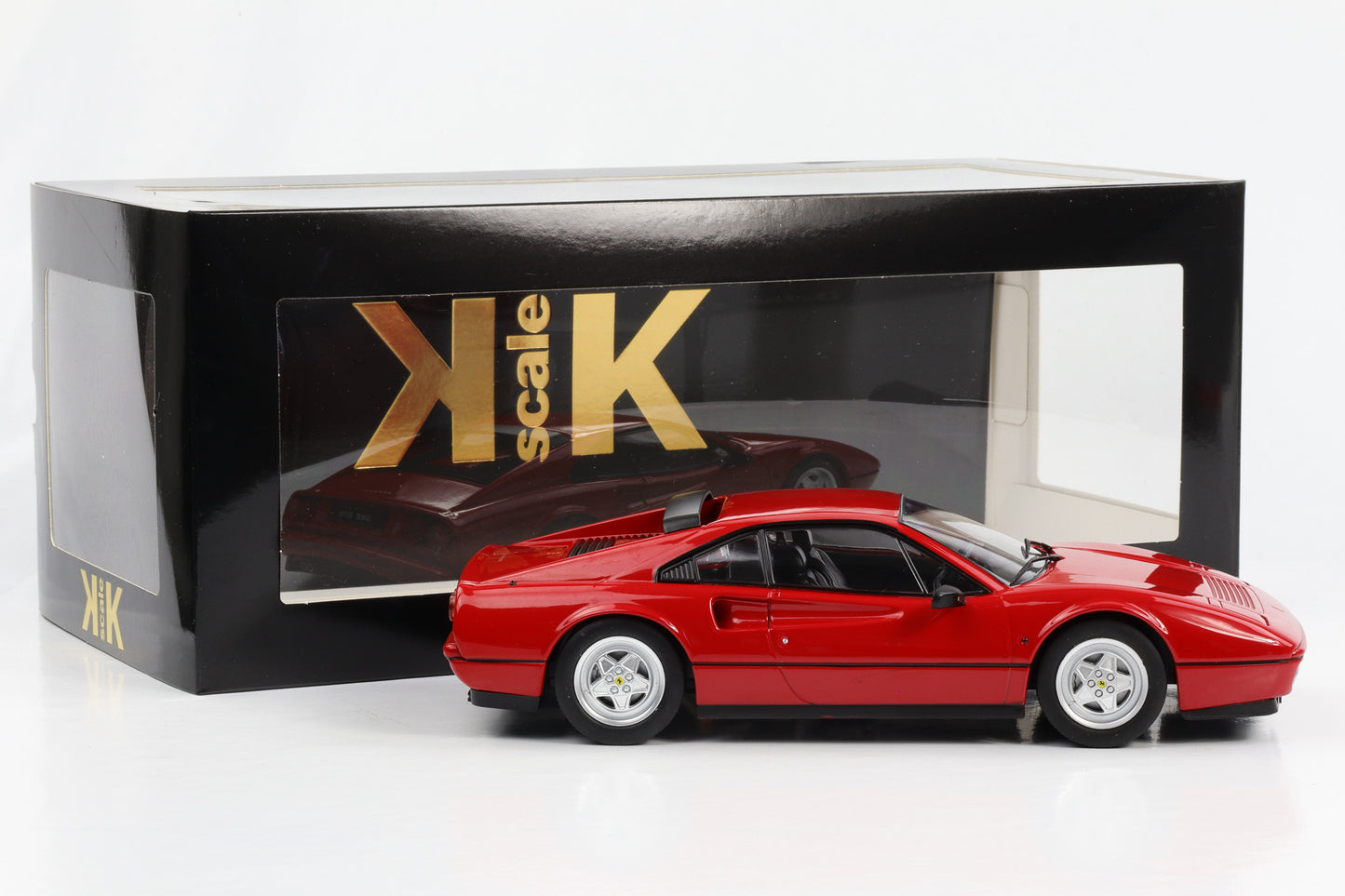 1:18 Ferrari 328 GTB rot 1985 / Interieur schwarz K-Scale diecast KKDC180531