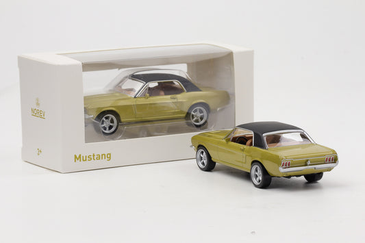 1:43 Jet Car Ford Mustang gold metallic 1968 Norev diecast 270569