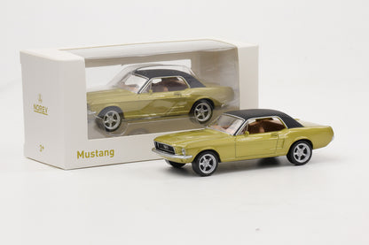 1:43 Jet Car Ford Mustang gold metallic 1968 Norev diecast 270569