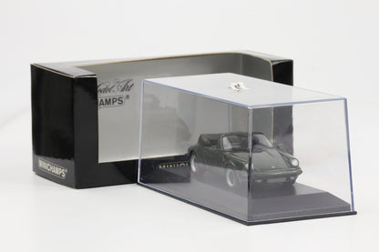 1:43 Minichamps Porsche 911 Carrera Cabriolet 1983 Oakgrün-metallic