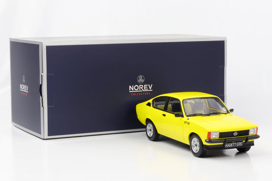 1:18 Opel Kadett GT/E 1977 C Coupe gelb Norev 183655 OVP Limited