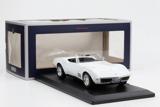 1:18 Norev Chevrolet Corvette C3 Convertible 1969 Can Am white 189038