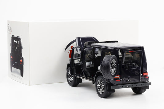 1:18 iScale Mercedes-Benz AMG G63 W463 4x4 2022 dunkelblau metallic limited