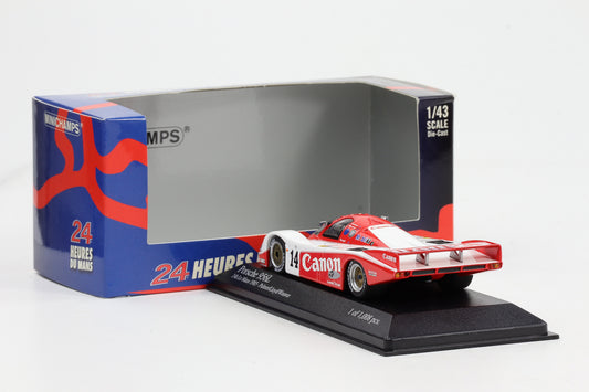 1:43 Minichamps Porsche 956L 24h Le Mans 1985 Palmer Weaver Lloyd #14 Canon