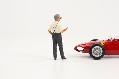 1:18 KK-Scale Figur Enzo Ferrari Race Figuren Resin bemalt / ohne Fahrzeug