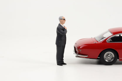 1:18 KK-Scale Figur Enzo Ferrari Figuren Resin bemalt / ohne Fahrzeug