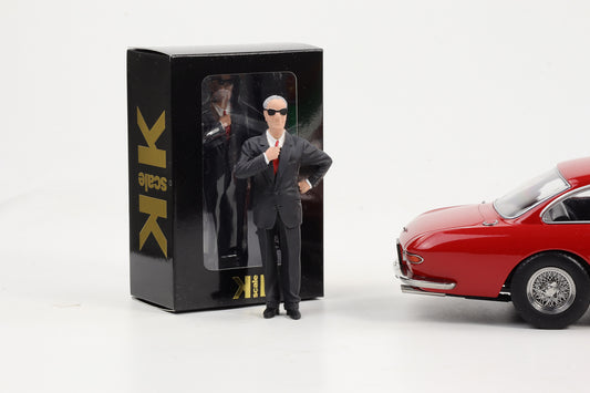 1:18 KK-Scale Figur Enzo Ferrari Figuren Resin bemalt / ohne Fahrzeug