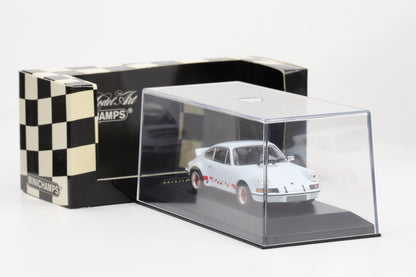 1:43 Minichamps Porsche 911 Carrera RSR 2.8 1973 grand-pirx-weiß mit indischrot