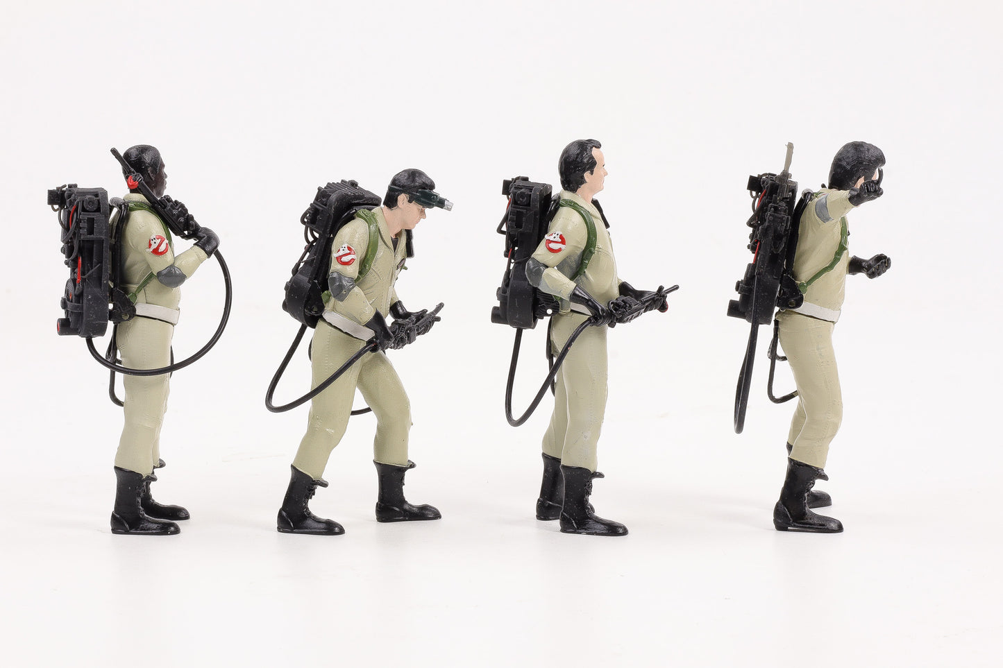 1:18 Cartrix Ghostbusters Figurenset Peter Ray Egon Winston Figuren bemalt ca.10 cm
