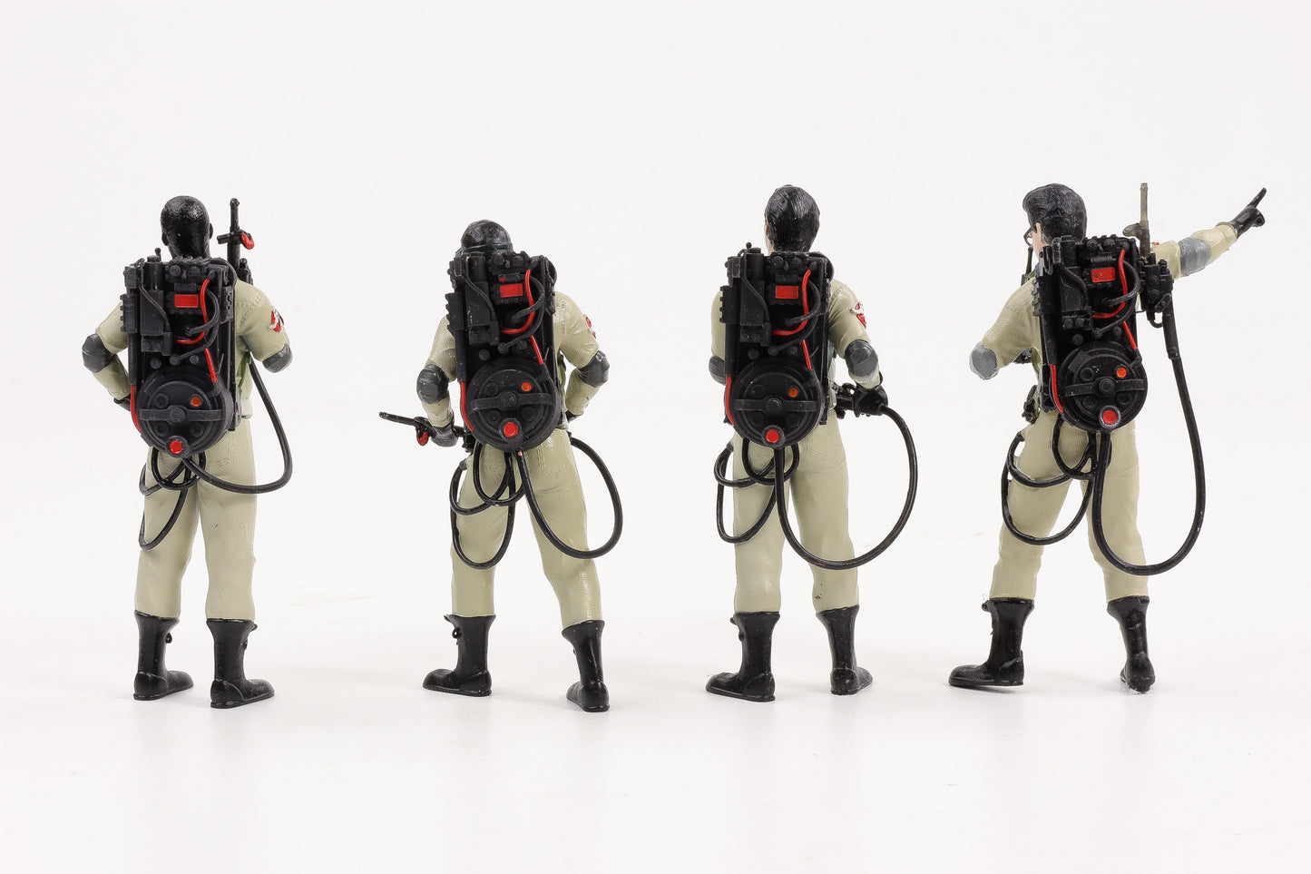 1:18 Cartrix Ghostbusters Figurenset Peter Ray Egon Winston Figuren bemalt ca.10 cm