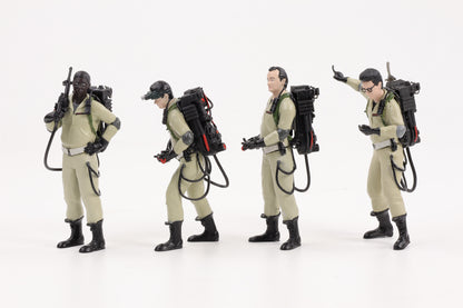 1:18 Cartrix Ghostbusters Figurenset Peter Ray Egon Winston Figuren bemalt ca.10 cm