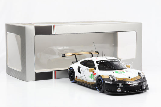 1:18 Porsche 911 991 RSR #91 2nd LMGTE Pro Team GT 24h Le Mans 2019 IXO