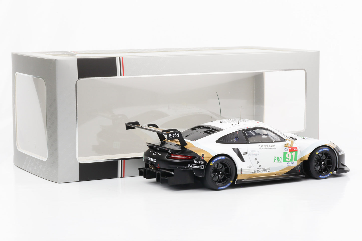 1:18 Porsche 911 991 RSR #91 2nd LMGTE Pro Team GT 24h Le Mans 2019 IXO