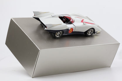 1:18 Schwyn Haas Aluminium Body Hamilton Speed Racer Go Go MACH 5 White Version