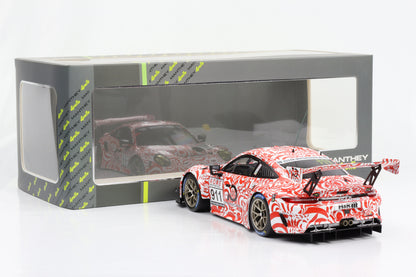 1:18 Porsche 911 GT3 R Manthey Racing 2018 VLN 9 Nürburgring IXO