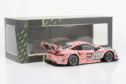 1:18 Porsche 911 GT3 R Manthey Racing 2018 VLN 9 Nürburgring IXO