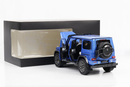 1:18 Mercedes-Benz AMG G 63 4x4 mer du sud bleu fou iScale Dealer Limited