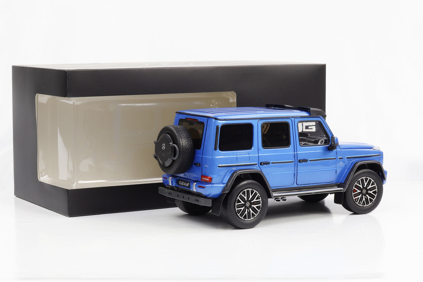 1:18 Mercedes-Benz AMG G 63 4x4 mer du sud bleu fou iScale Dealer Limited