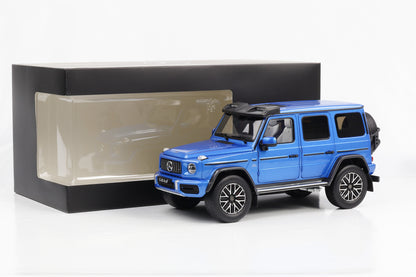 1:18 Mercedes-Benz AMG G 63 4x4 mer du sud bleu fou iScale Dealer Limited